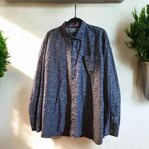 Tommy Bahama Casual Dress Shirt Men XL Office Career Business Streetwear